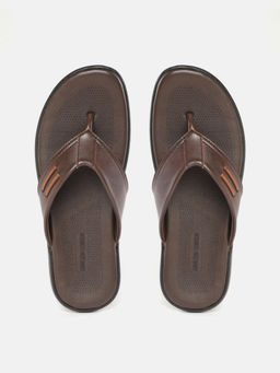 Carlton London - Solid Brown Sandals